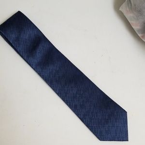 Blue man's tie, EUC, George, silk